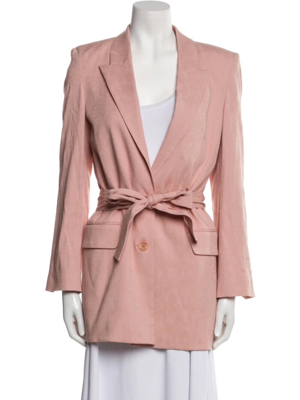 Zadig & Voltaire Pink Shawl Collar Blazer Women S NWT